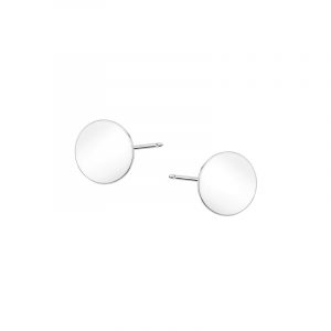 Kolczyki srebrne pinezka Sztyft