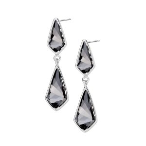 Kolczyki srebrne z cyrkoniami – kolekcja Secretly