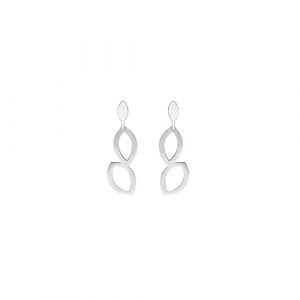 Kolczyki srebrne zapięcie typu sztyft