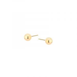 Kolczyki złote kulki sztyft