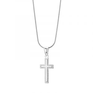 Krzyżyk srebrny