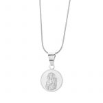Medalik srebrny Matka Boska
