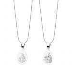 Medalik srebrny Matka Boska Szkaplerzna