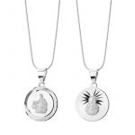 Medalik srebrny Matka Boska Szkaplerzna