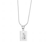 Medalik srebrny Matka Boska