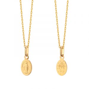 Medalik złoty Cudowny Medalik