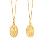 Medalik złoty Cudowny Medalik