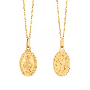 Medalik złoty Cudowny Medalik