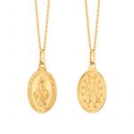 Medalik złoty Cudowny Medalik