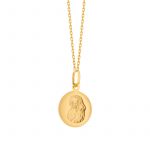 Medalik złoty Matka Boska Częstochowska