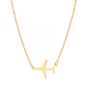 Naszyjnik pozłacany