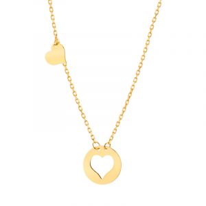 Naszyjnik pozłacany