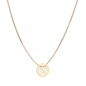 Naszyjnik pozłacany