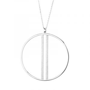 Naszyjnik srebrny z Kołem