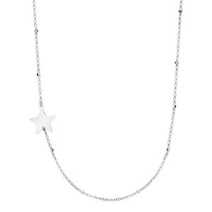 Naszyjnik srebrny z gwiazdką