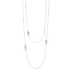 Naszyjnik srebrny z kolekcji Lady in Rose
