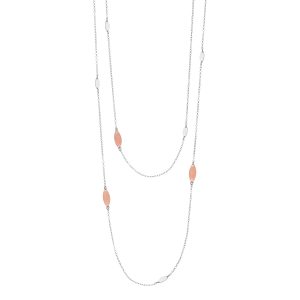 Naszyjnik srebrny z kolekcji Lady in Rose