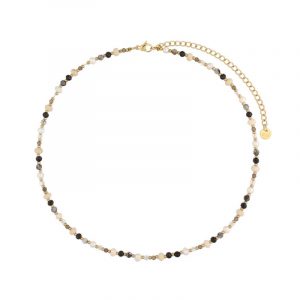 Naszyjnik z kamieniami naturalnymi