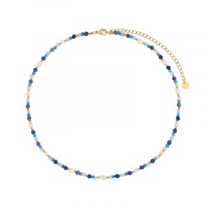 Naszyjnik z kamieniami naturalnymi