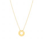 Naszyjnik złoty ring