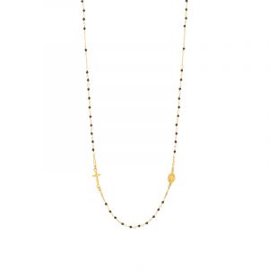 Naszyjnik złoty różaniec