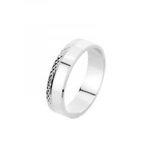 Obrączka srebrna
