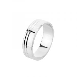 Obrączka srebrna