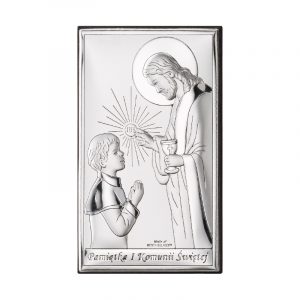 Pamiątka I Komunii Św. Chłopiec 9×15 cm