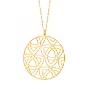 Zawieszka pozłacana