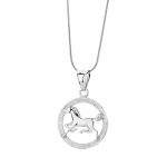 Zawieszka srebrna koń