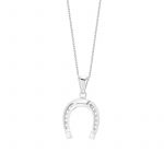 Zawieszka srebrna podkowa