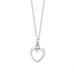 Zawieszka srebrna serce