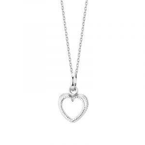 Zawieszka srebrna serce