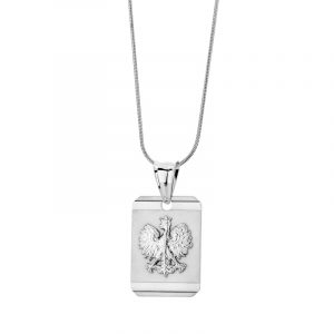 Zawieszka srebrna z orłem