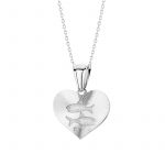 Zawieszka srebrna znak zodiaku Ryby