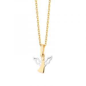 Zawieszka złota aniołek