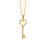 Zawieszka złota klucz