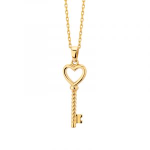 Zawieszka złota klucz