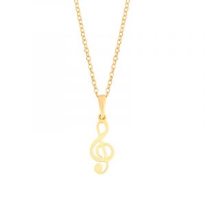 Zawieszka złota klucz wiolinowy