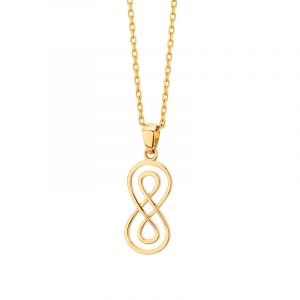 Zawieszka złota nieskończoność