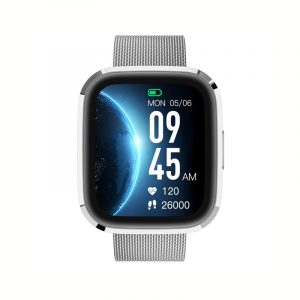 Smartwatch Garett GRC STYLE srebrny stalowy