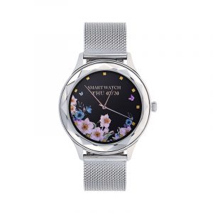 Smartwatch Garett Lady Ann RT srebrny, stalowy