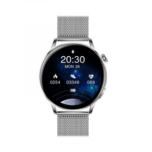 Smartwatch Garett Lady Elegance RT srebrny stalowy