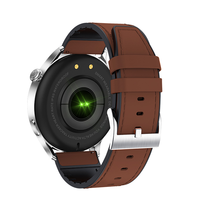 Smartwatch Garett Men Elegance RT jasny brąz skórz Smartwatch Garett Men Elegance RT jasny brąz skórz