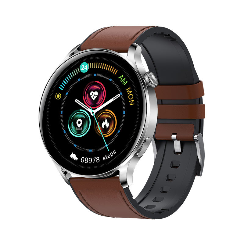 Smartwatch Garett Men Elegance RT jasny brąz skórz Smartwatch Garett Men Elegance RT jasny brąz skórz
