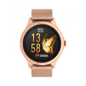 Smartwatch Garett Sport Factory RT złoty, stalowy