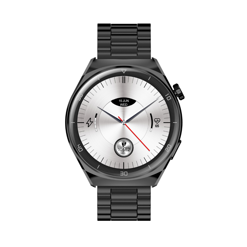 Smartwatch Garett V12 czarny stalowy Smartwatch Garett V12 czarny stalowy