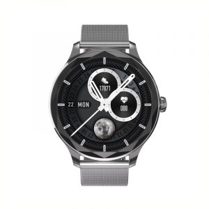 Smartwatch Garett Viva srebrny stalowy