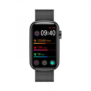 Smartwatch Garett Wave RT czarny stalowy