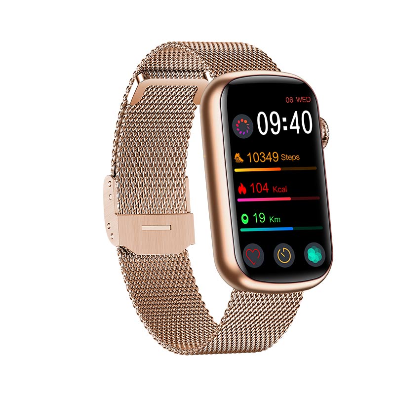 Smartwatch Garett Wave RT złoty stalowy Smartwatch Garett Wave RT złoty stalowy
